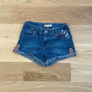 Levi’s Girls’ Shorty Shorts